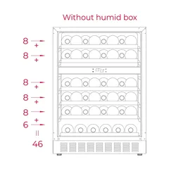 Teka Freestanding Beverage Cooler, RVU 20046 G (134 L)