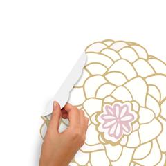 RoomMates Perennial Blooms Peel & Stick Wall Decal (46.36 x 43.82 cm, 2 Pc.)