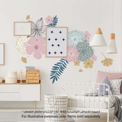 RoomMates Perennial Blooms Peel & Stick Wall Decal (46.36 x 43.82 cm, 2 Pc.)