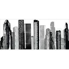 RoomMates Cityscape Peel & Stick Wall Decal (45.72 x 101.60 cm, 1 Pc.)
