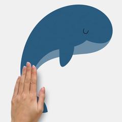 RoomMates Andy Westface We Are One Animal Peel & Stick Wall Decal (22.86 x 44.13 cm, 4 Pc.)