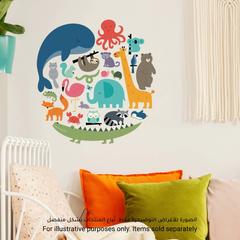 RoomMates Andy Westface We Are One Animal Peel & Stick Wall Decal (22.86 x 44.13 cm, 4 Pc.)