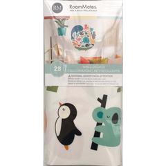 RoomMates Andy Westface We Are One Animal Peel & Stick Wall Decal (22.86 x 44.13 cm, 4 Pc.)