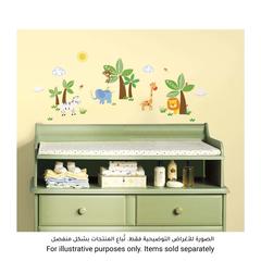 RoomMates Jungle Friends Peel & Stick Wall Decal (25.4 x 45.72 cm, 4 Pc.)