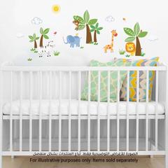 RoomMates Jungle Friends Peel & Stick Wall Decal (25.4 x 45.72 cm, 4 Pc.)