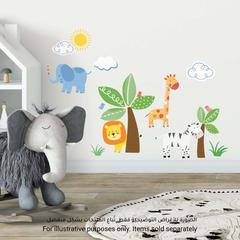 RoomMates Jungle Friends Peel & Stick Wall Decal (25.4 x 45.72 cm, 4 Pc.)
