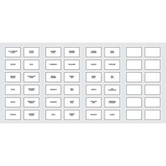 RoomMates Peel & Stick Pantry Labels (22.86 x 44.13 cm, 4 Pc.)