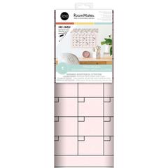 RoomMates Blush Peony Dry-Erase Monthly Calendar Wall Decal (33.02 x 45.72 cm, 1 Pc.)