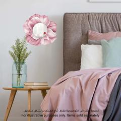 RoomMates Floral Peel & Stick Wall Decal W/Circle Mirror (60.96 x 22.23 cm, 2 Pc.)