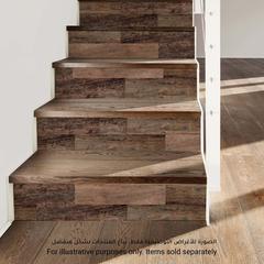 RoomMates Brown Barn Wood Plank Peel & Stick Wall Decal (43.82 x 92.71 cm, 2 Pc.)