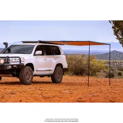 ARB Aluminum Case Awning W/Light (250 x 250 x 280 cm, Black)