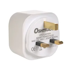 Oshtraco Single-Socket Smart Wi-Fi Adapter (2.4 GHz)