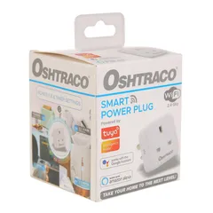 Oshtraco Single-Socket Smart Wi-Fi Adapter (2.4 GHz)