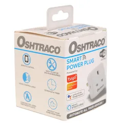 Oshtraco Single-Socket Smart Wi-Fi Adapter (2.4 GHz)