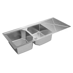 Teka Brooklyn 80 M-xP 2B 1D Stainless Steel Sink (50.4 x 116.4 x 21 cm)