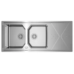 Teka Brooklyn 80 M-xP 2B 1D Stainless Steel Sink (50.4 x 116.4 x 21 cm)