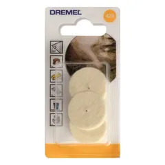 Dremel RT 4000-4/65 EZ Corded Multi-Tool Kit (175 W) + 429 Felt Polishing Wheel Pack (3 Pc.)