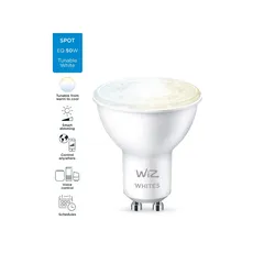 WiZ Tunable GU10 Smart Light Bulb (50 W, Warm to Cool White)