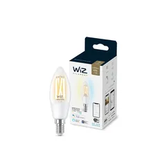 WiZ Tunable C35 E14 Smart Candle Light Bulb (40 W, Warm to Cool White)