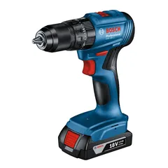Bosch Professional Cordless Impact Drill Driver, GSB 185-LI W/Batteries, Charger & Accessories (18 V)