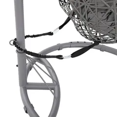 Nikouria Single-Seater Steel Hanging Egg Chair