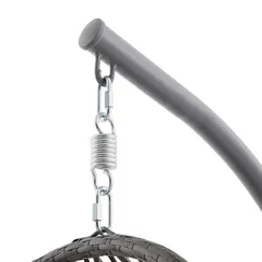 Nikouria Single-Seater Steel Hanging Egg Chair