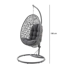 Nikouria Single-Seater Steel Hanging Egg Chair