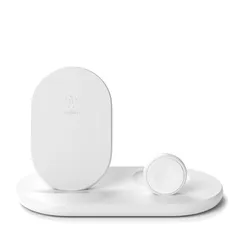 Belkin BOOST↑CHARGE™ 3-in-1 Wireless Apple Device Charger (White)