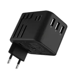 Rolling Square Travel Adapter (35.5 W)