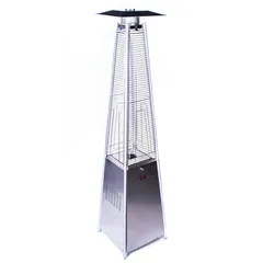 ClimatePlus LPG Pyramid Patio Heater (Stainless Steel)