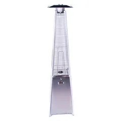 ClimatePlus LPG Pyramid Patio Heater (Stainless Steel)