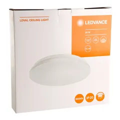 لمبة سقف LED أوسرام ليدفانس (20 واط ، أبيض مصفر)