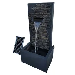 Water Fountain W/Solar Panel, WF036 (40 x 30 x 80)