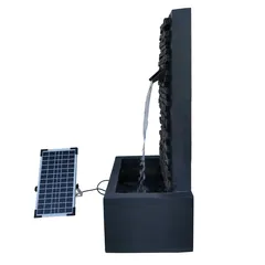 نافورة مياه مع لوح طاقة شمسية WF036 (40 × 30 × 80 سم)