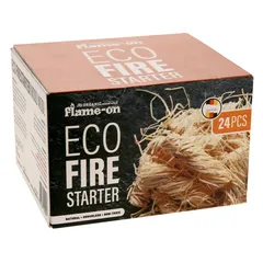 Flame-On Eco Wood Wool Fire Starter Pack (24 Pc.)