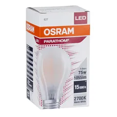 Osram Frosted E27 LED Light Bulb (7.5 W, Warm White)