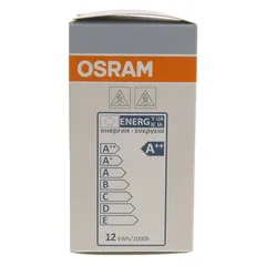 Osram Dimmable E27 Clear LED Light Bulb (12 W, Warm White)