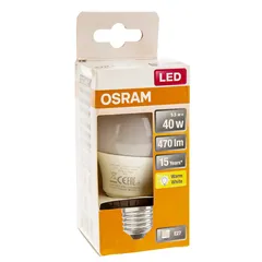 Osram E27 LED Light Bulb (5.5 W, Warm White)
