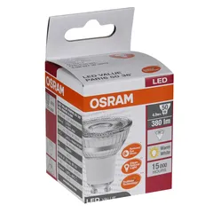 Osram GU10 LED PAR16 Light Bulb (4.5 W, Warm White)