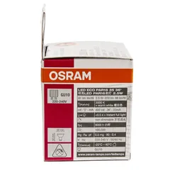 Osram GU10 LED PAR16 Light Bulb (2.5 W, Warm White)