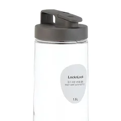 Lock & Lock Easy Grip Water Bottle (1.5 L, Gray)