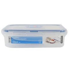 Lock & Lock Rectangular Plastic Food Container (550 ml)