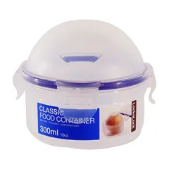 Lock & Lock Round Plastic Food Container (300 ml)