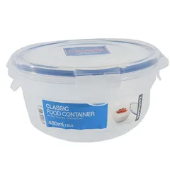 Lock & Lock Round Plastic Food Container (480 ml)