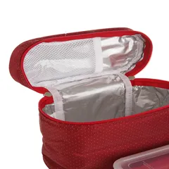 Lock & Lock Lunch Bag Set (3 Pc., Red)