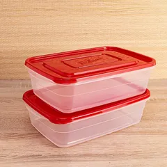 Lock & Lock EZLock Rectangular Container Set (2.7 L, 2 Pc.)