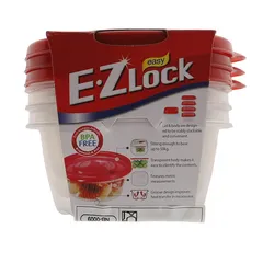 Lock & Lock EZLock Round Container Set (120 ml, 3 Pc.)