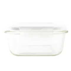 Lock & Lock Square Glass Container (540 ml)