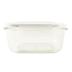 Lock & Lock Square Glass Container (930 ml)