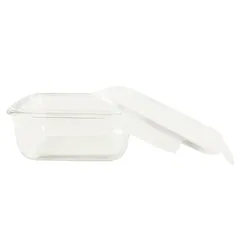 Lock & Lock Square Glass Container (930 ml)